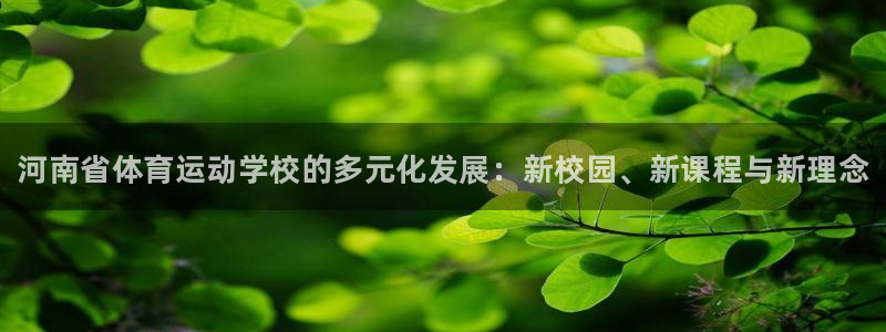 欧亿体育官方正版app五金厂：河南省体育运动学校的多