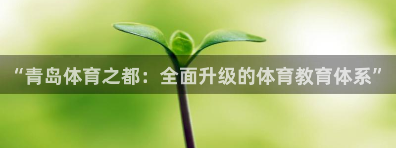 欧亿体育官方正版app神州：“青岛体育之都：全面升级